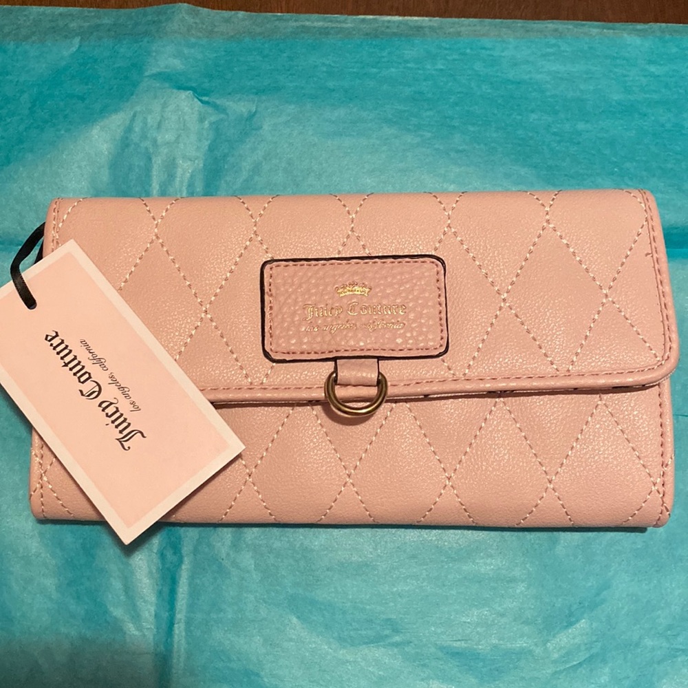 New light pink Juicy Couture wallet.